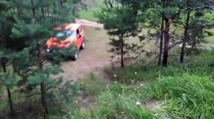 Нива с самоблоками