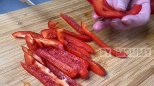 ФУНЧОЗА по-корейски с куриной грудкой. ФУНЧОЗА с овощами и курицей.