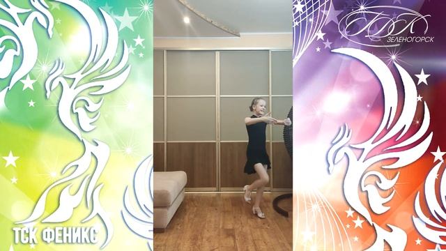 Танцевальный флешмоб от ансамбля бального танца "Феникс"