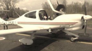 Diamond DA40. Учебный самолет. Первый полет. Детский праздник