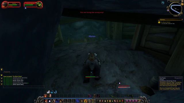 Quest 285: The Black Shield (WoW, Horde, Tauren, Druid)