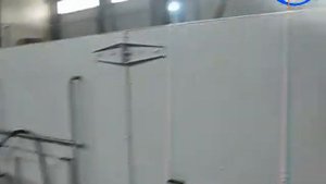 Обработка пенополистирола паром при производстве. Термотоннель ПТГ 15