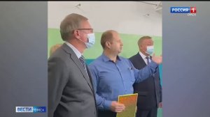Губернатор Омской области посетил Павлоградский район