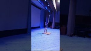 Воздушная гимнастика, кольцо. Вероника 12 лет