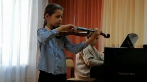 Симакина Варвара, А.Комаровский "Вперегонки"