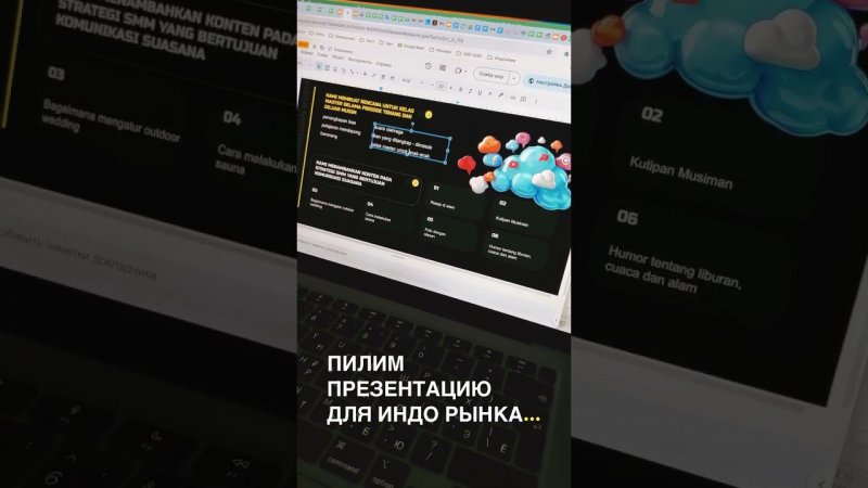 Презентация маркетинговых услуг для индонезийского рынка