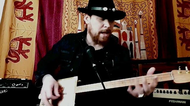 "Hoochie Coochie Man" Muddy Waters Cover, Cigar Box Guitar смотреть онлайн