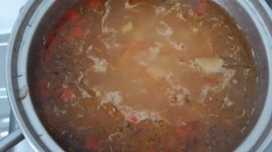 Уха из консервированной скумбрии в томате за 20 минут. Париж/Soupe de poissons maquereau, express.