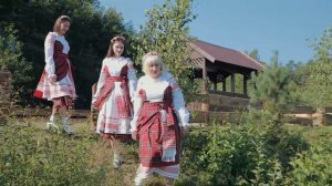Фолк-группа "Лад" - песня "Дубравная". Съёмка в Беловежской пуще, Брест, Беларусь.