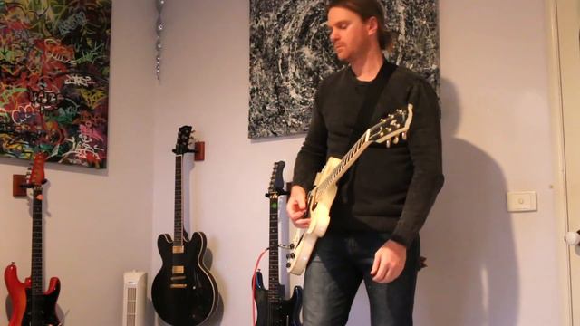 All That We Are - Angels & Airwaves guitar cover. Gibson es335 Diamond Edition. смотреть онлайн