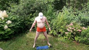 Курс молодого атлета. Урок 7 Тренировка с самодельным болгарским мешком.