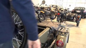 2016 Ural M70 Military Green, Custom Options Overview, Ural of New England