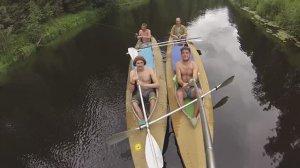 Сплав на байдарках по р. Березайка 2013 год (КЛВТ ПолуРыба)