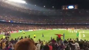 БАРСА 6-1 ПСЖ ГОЛ СЕРХИ РОБЕРТО С ТРИБУН