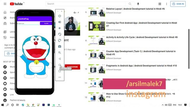 Fragments Practice (Task -2)  | Android Development tutorial in Hindi #20