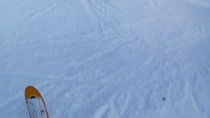 Гора Соболина, могул, на скибордах.