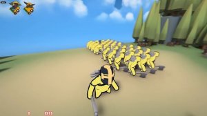 ОСАДА ЗАМКА АРМИЕЙ ( Extremely Realistic Siege Warfare Simulator )