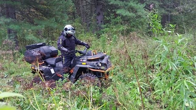 Квадроцикл RM 800 DUO в условиях леса смотреть онлайн