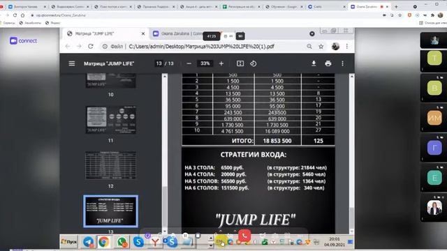 Вторая презентация JUMP LIFE Подробности маркетинга смотреть онлайн
