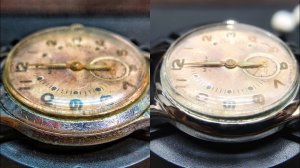 Реставрация корпуса часов «Маяк», репассаж механизма | Restoration of the watch «Mayak»
