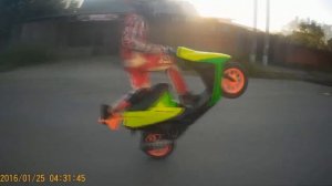 Стант на Honda Dio AF-27