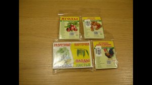 Art Manij ВИДЕО ОБЗОР Карточки развивающие из OZON