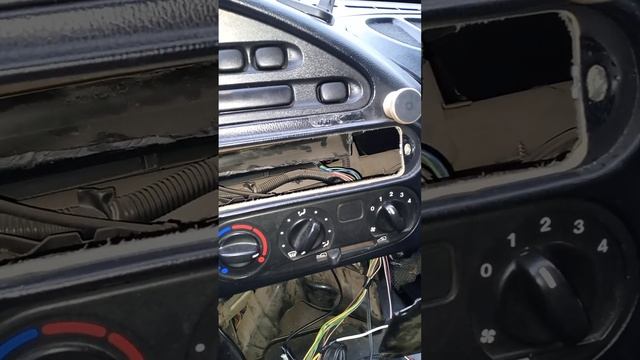 перенос магнитолы Шевроле нива. смотреть онлайн