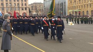 Кадеты СК на параде в честь 80 летия Сталинградской Победы