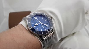 Мужские часы Breitling Superocean Heritage в стальной корпусе 44 мм!