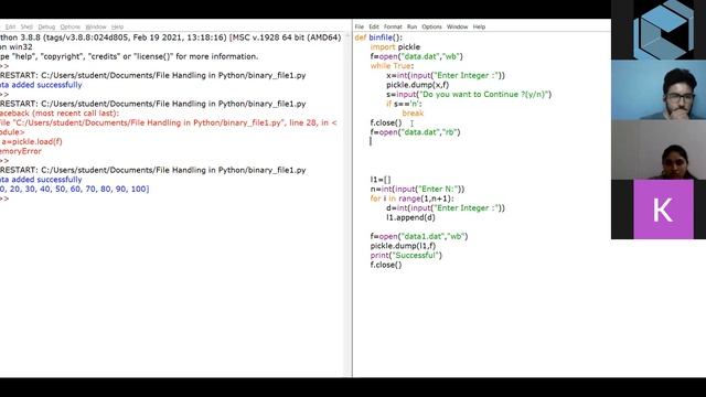 C-TAG | Binary File Handling | File Handling in Python