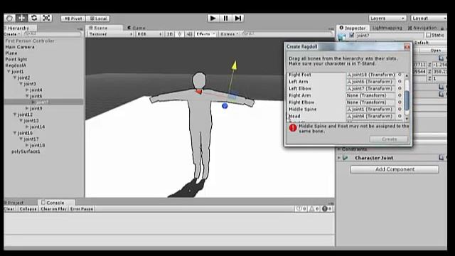 Урок по Unity3D. Рэгдолл. Ragdoll. смотреть онлайн