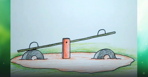 Как нарисовать Качели