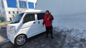 Обзор Suzuki Every 2016г DA17V 4WD/Nissan NV100 Clipper/Mitsubishi Minicab/Mazda Scrum