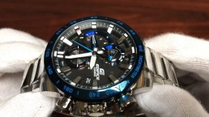 Unboxing Casio Edifice EQB-800DB  Bluetooth Steel Watch EQB800DB-1A
