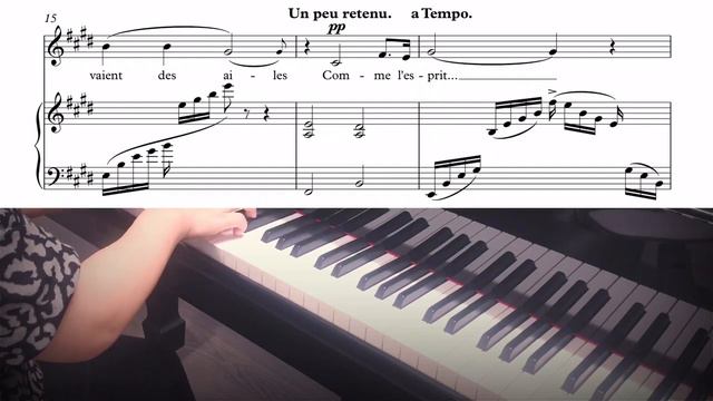 [R. Hahn] Si mes vers avaient des ailes (E Major) - Piano Accompaniment смотреть онлайн