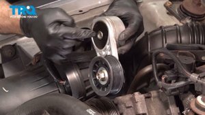 How to Replace Accessory Drive Belt Tensioner 1994-2004 Ford Mustang 3.8L
