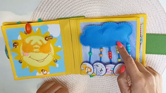 Мягкая развивающая книжка из фетра 39