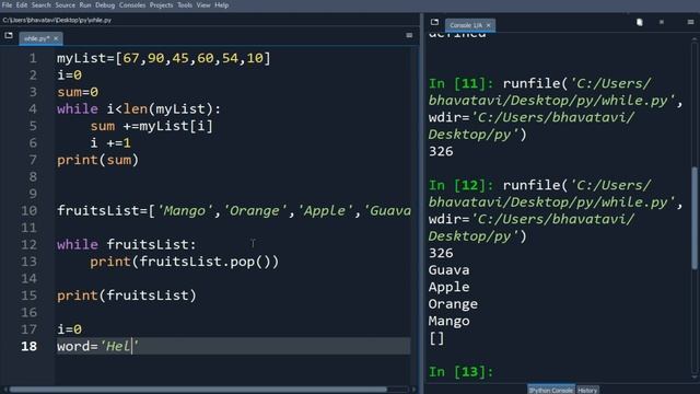 What is While Statement in Python | Control Flow Statements