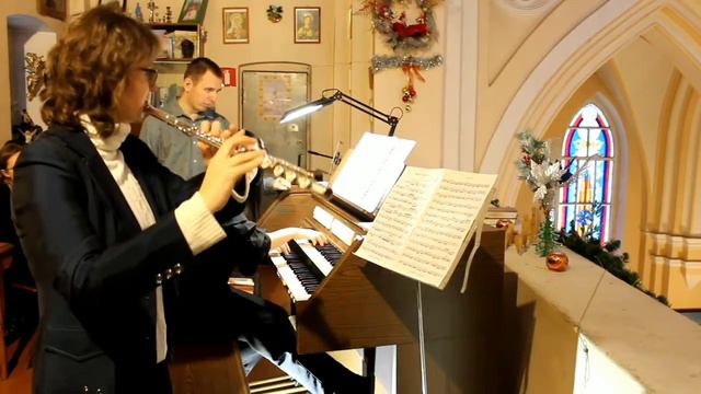 И С Бах Соната для флейты и basso continuo E dur 1 и 2 части смотреть онлайн