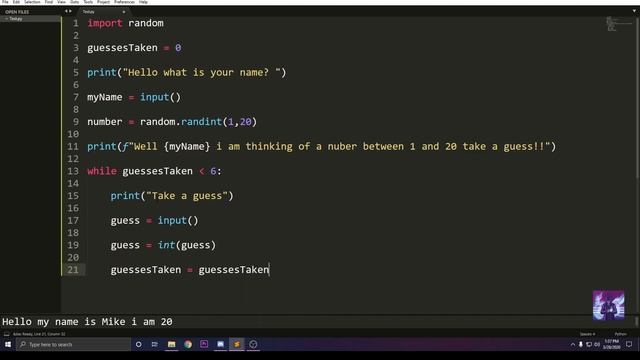 Simple Python Project For Beginners