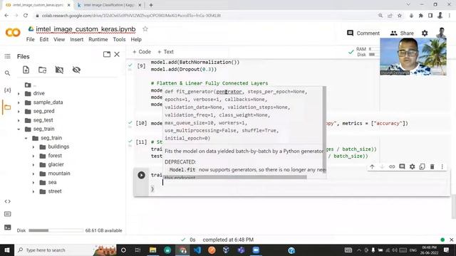 Implement Custom Tensorflow Keras Model on Intel Image Dataset on Kaggle from Scratch смотреть онлайн
