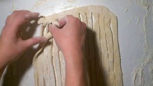 Вязаный пирог