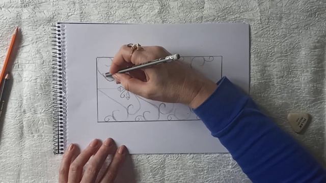 Урок малювання. Біодизайн. Ескіз декоративної решітки смотреть онлайн