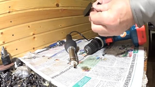 Фен для демонтожа и пайки радиодеталей. смотреть онлайн