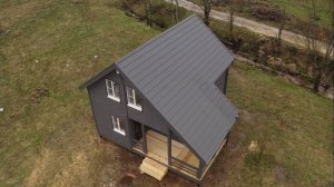 Обзор стильного каркасного дома 6×8 м² в КП Сойкино | Спецпредложение: дом + участок + коммуникации