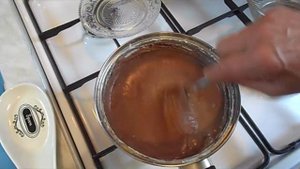 Шоколадный плавленый сыр из творога. Chocolate melted cheese from cottage cheese.