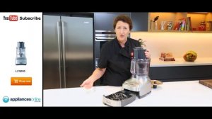 Full features of the Sunbeam LC9000 Cafe Series Food Processor with double bowl - Appliances Online