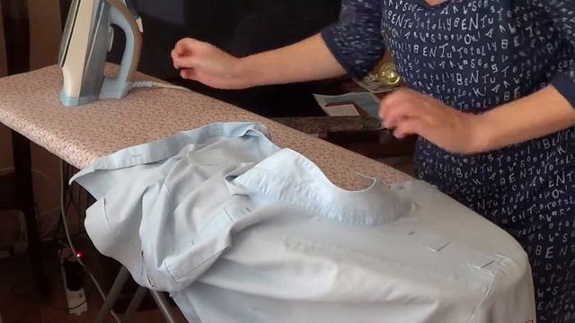 Утюжим мужскую сорочку смотреть онлайн
