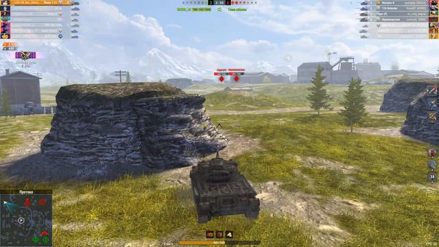 Bourrasque, Škoda T 27 & 53TP • WoT Blitz Gameplay смотреть онлайн