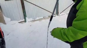 Пила для льда финская  Пила ручная для выпиливания проруби и глыб льда